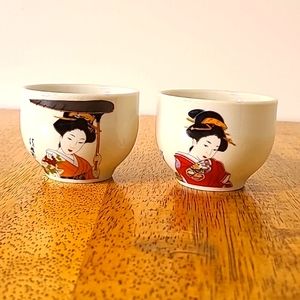 Japanese tea cups